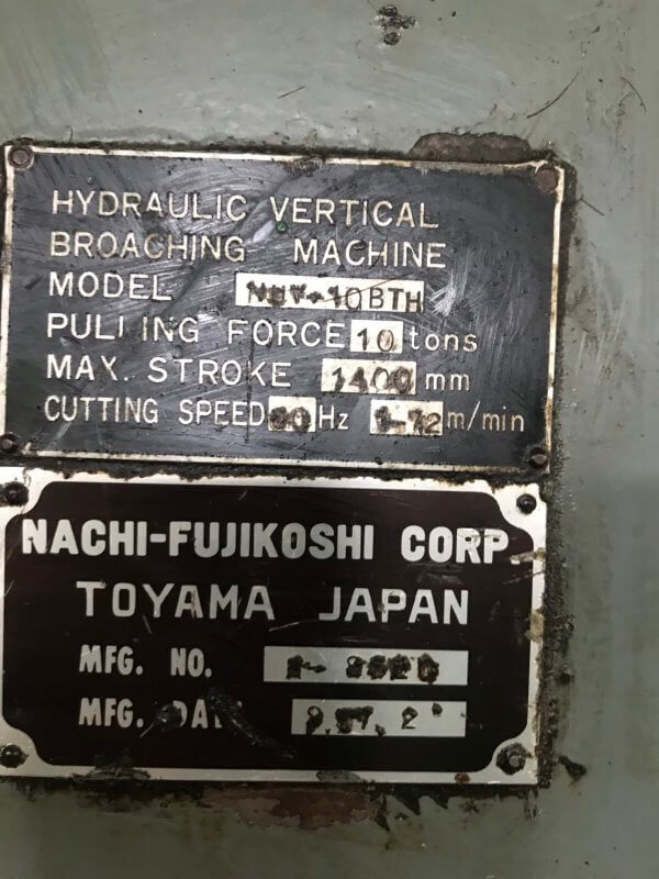 Vertical Broaching Machines photo 6