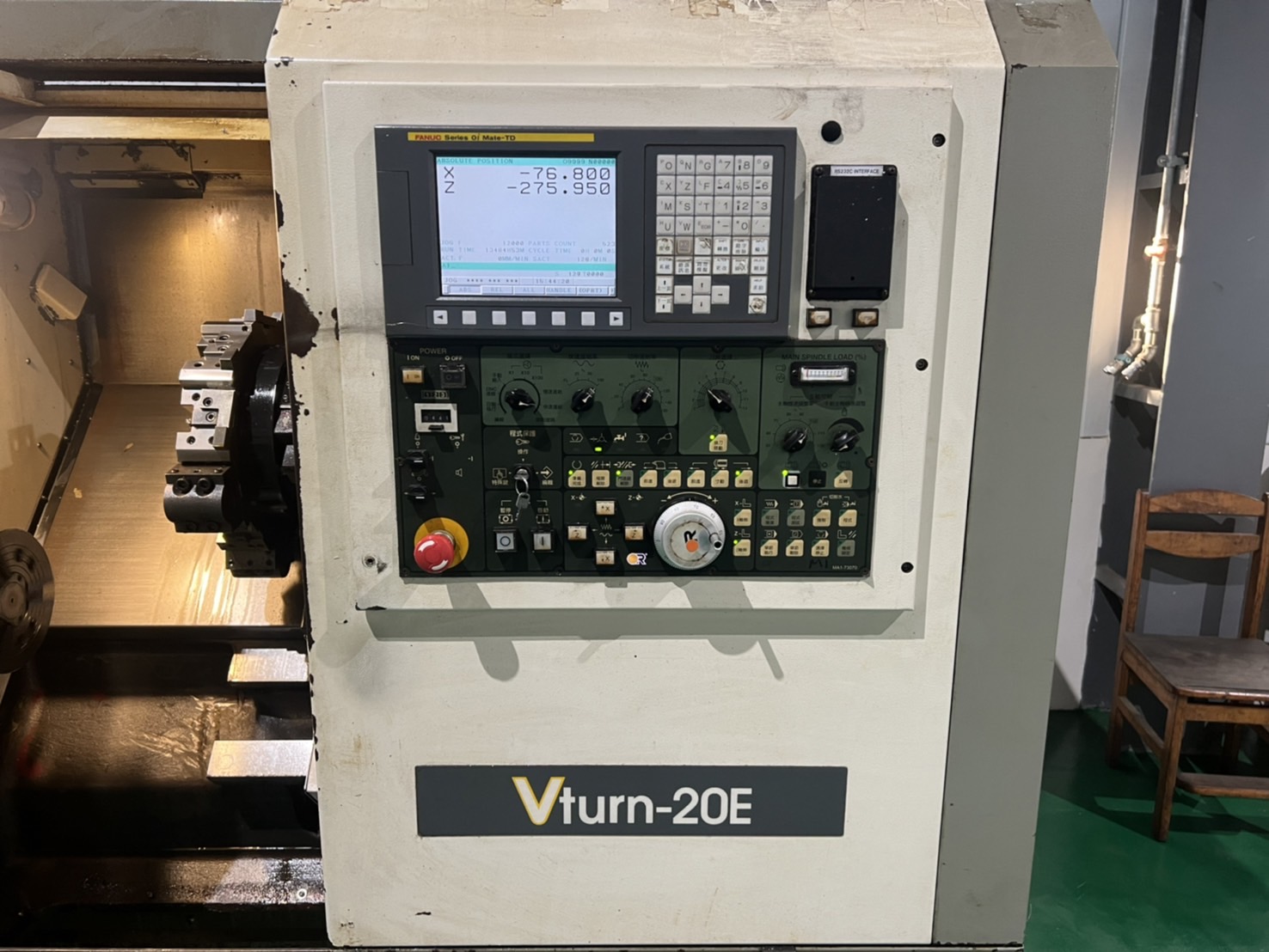 Victor Taichung V-20E CNC Lathe
