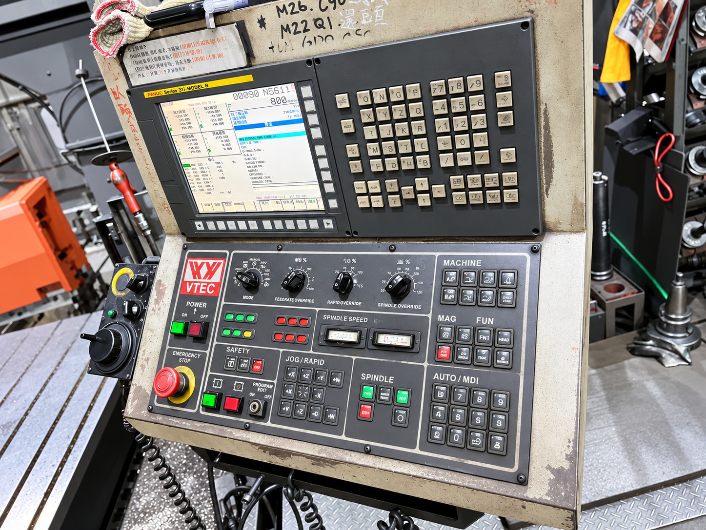 VTEC CNC 5 Face Double Column Machining Centre photo 3
